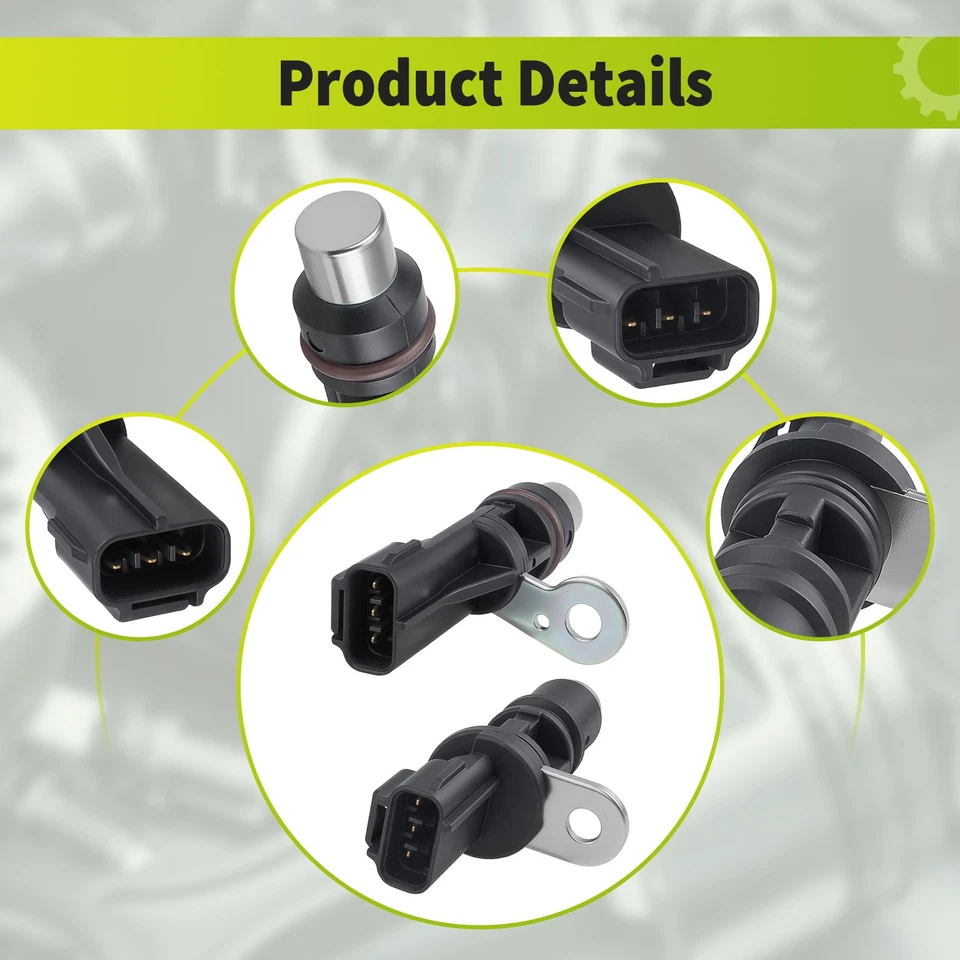 Cigüeñal + Sensor de posición del árbol de levas para Dodge Ram 1500 2002 2003-2008 4,7 L Foto 3 de 4