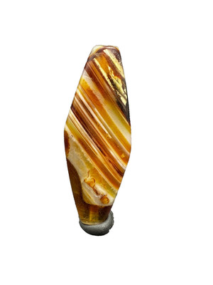 Old Antique Agate Jewelry Bead Pendant From Ancient Sasanian Empire