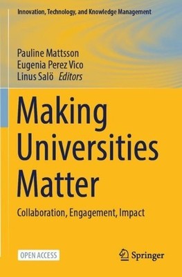Pauline Mattsson Eugenia Perez Vico L Making Universiti (Paperback) (UK IMPORT)