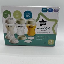 Tommee Tippee Closer to Nature 3 in 1 Convertible Glass Baby Bottles 9-ounce 3