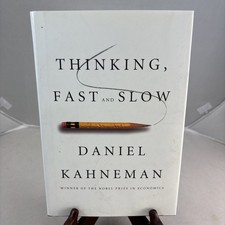 Thinking Fast and Slow Daniel Kahneman First Edition 2011 Hardcover 1st DJ