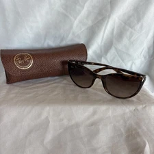 Rayban Ray-Ban RB4167 EMMA Tortoise Brown Sunglasses Made In Italy Case Womens
