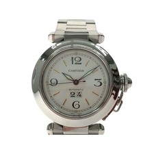 Cartier unisex automatic winding Pasha C Big Date 2475 no noticeable scratches o