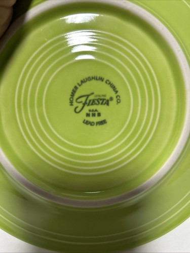 Fiesta Chartreuse Green 7 1/4” Salad Plate Fiestaware - Picture 4 of 4