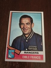 1974-75 Topps #9 Emile Francis (EXMT+)