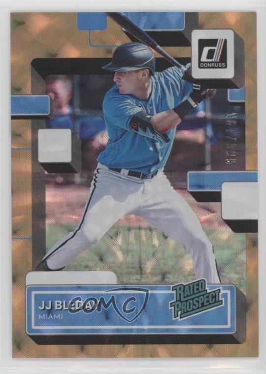 2022 Panini Donruss Rated Prospect 67/999 JJ Bleday #RP-8 0bt4