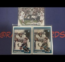 NFL Football Jacksonville Jaguars 25 Panini Travis Hunter 3 Rookie Card Lot MINT