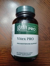 Gaia Herbs Pro Vitex PRO - Supplement Supports Normal Menstrual Cycle 04/2028