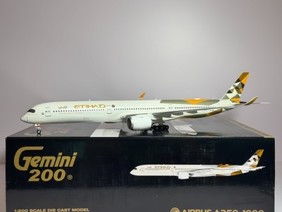 Etihad Airways Airbus A350-1000 1:200 Gemini Jets A6-XWB (G2ETD883)