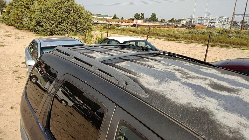 2005 Mazda Tribute Luggage Rack Cross Bars Only Oem Roof - Image 3 of 3