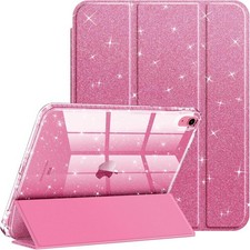 UK Acrylic Glitter Flip Book Stand Cover Case For iPad 2025ipadair11/10.9 Case