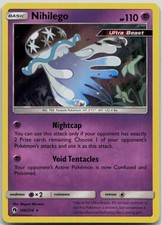 Nihilego Holo 106/214 Rare Lost Thunder Pokemon NM/M