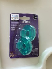 Philips Avent SCF190/01 Soothie 0-3mth Green/Green 2 Count In Box and Sealed