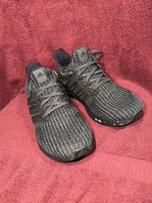 ADIDAS UltraBoost 4.0 Triple Black Knit Running Shoes BB6171 Men’s 7.5 Women’s 9
