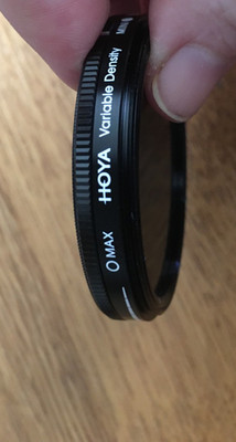 Hoya 55mm Variable Density II Neutral Density Camera Filter