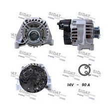Alternatore Sidat A12DE0138A2 per Alfa Romeo Fiat Ford Lancia