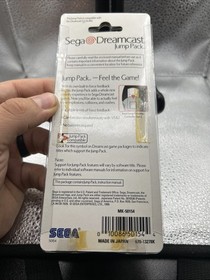 Sega Dreamcast Jump Pack Rumble Brand New OEM MK-50154 Official Authentic