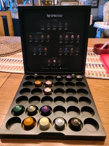 Nespresso Discovery Coffee Pod Storage Box Holds 36 Nespresso Original Pods - Picture 1 of 2