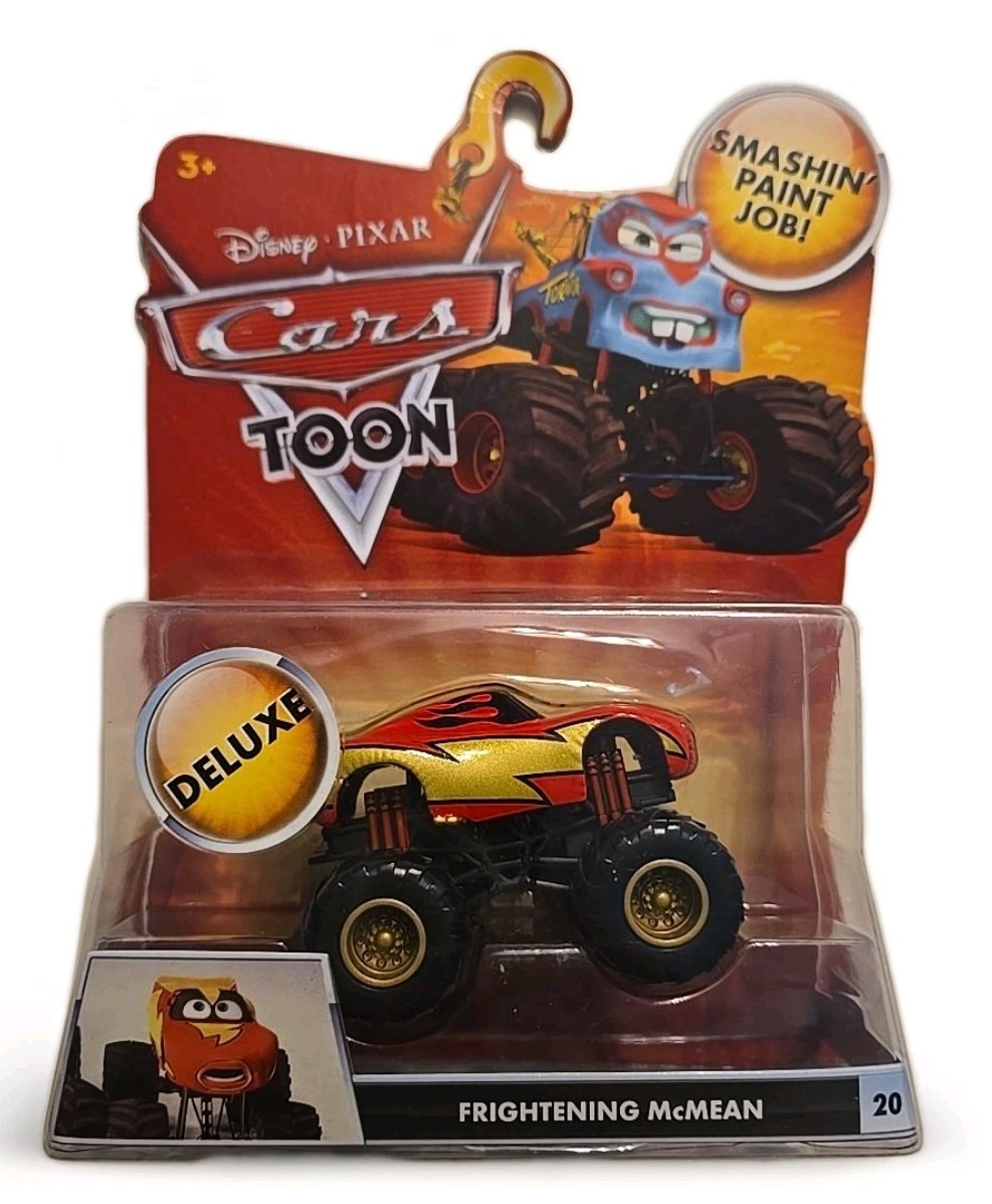 NEW! RARE! Disney Pixar Cars Frightening McMean Lightning Mcqueen