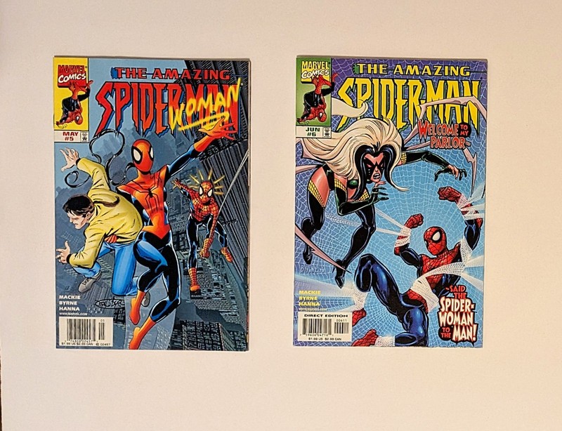 Amazing Spider-Man Spider-Woman Comic Lot - #5-6 - Maddie Franklin Marvel Comics