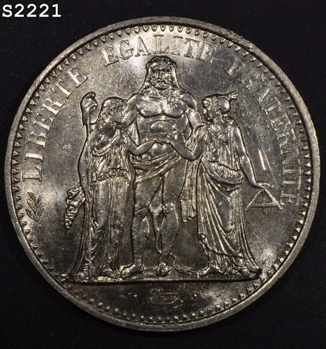 1967 France 10 Francs Silver — photo from the most recent tracked eBay sale