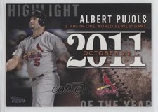 2015 Topps Update Highlight of the Year Albert Pujols #H-89 04br