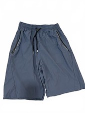 Boys Athletic Shorts with Zipper Pockets Size 160 11-13Y