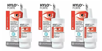 #ad #ad Hylo Forte Intensive Lubricating Eye Drops. New Sealed Pack of 3. Exp. 2 Years. $59.99