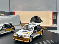 Modellini auto 1:43 Universal Hobbies Renault 5 Maxi Turbo #5 Costa Brava 1986 +CONFEZIONE ORIGINALE