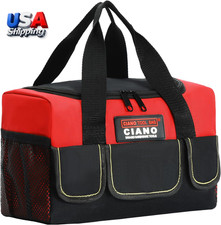 12 "Small Tool Bag,8-Pocket Design, Soft Tool Bag,Small Capacity Work Bag for T