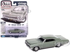 1965 Chevrolet Impala Ss 396 Willow Green 164 By Auto World 64512-awsp193 B