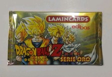 Lamincards Edibas Bustina Serie Oro Dragonball Z Sigillata