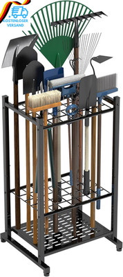 Garden Tool Organizer, Yard Tool Tower Rack Für Garage Organisation Und Lagerung