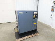 Atlas Copco ID60CSA Rotary Screw Air Compressor 20Hp 91.7 CFM 230v w/Air Dryer