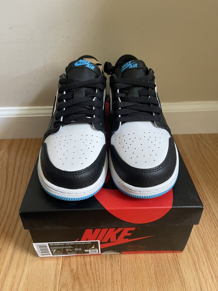 ナイキ AIR JORDAN 1 RETRO LOW OG (GS) Nike Air Jordan 1 Retro Low OG GS Size 7Y / 8.5W Black