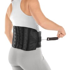 Soporte de espalda para dolor de espalda baja - Corsé lumbar cinturón de soporte de espalda para hombres y...
