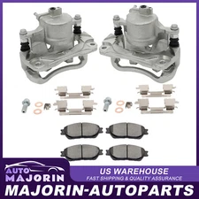 Front Fit For 2004-2010 Sienna w/ Ceramic Pad Accessories kit Brake Calipers