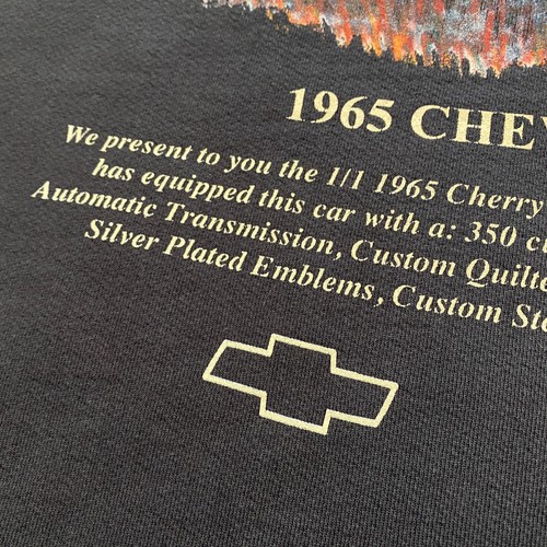 Cherry LA Motors 1965 Chevrolet C-10 Pickup Sweatshirt Adult Small Vintage Black - Picture 4 of 24