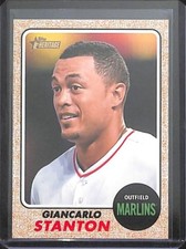 2017 Topps Heritage Color Variation #401 Giancarlo Stanton 