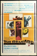 The Reward (1965) - original movie poster - Max von Sydow Efrem Zimbalist Jr