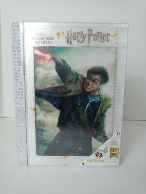 Harry Potter Pime 3D Image 300 pc Puzzle 12''×18'' Tin Book Storage