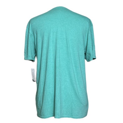 Cubavera Crew-Neck Graphic Tee T-Shirt Men's Large Aruba Blue New - Picture 3 of 9