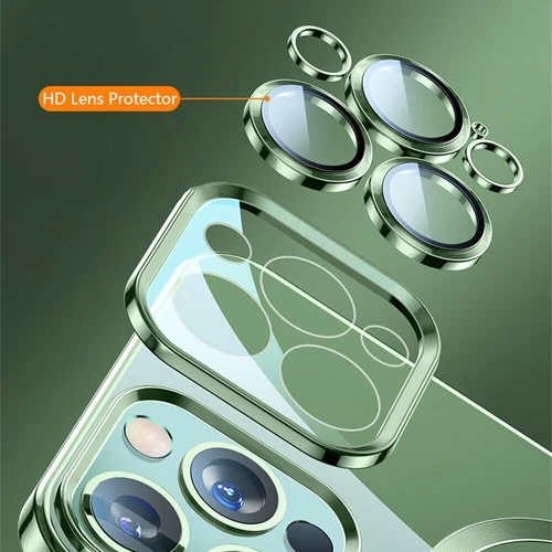 Etui na Apple iPhone 16 15 14 13 12 Pro Max odporne na wstrząsy magnetyczne silikonowe etui - Zdjęcie 14 z 30