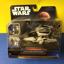 STAR WARS Micro Galaxy Squadron 0109 Chase Shadow V-Wing Starfighter 1/15000