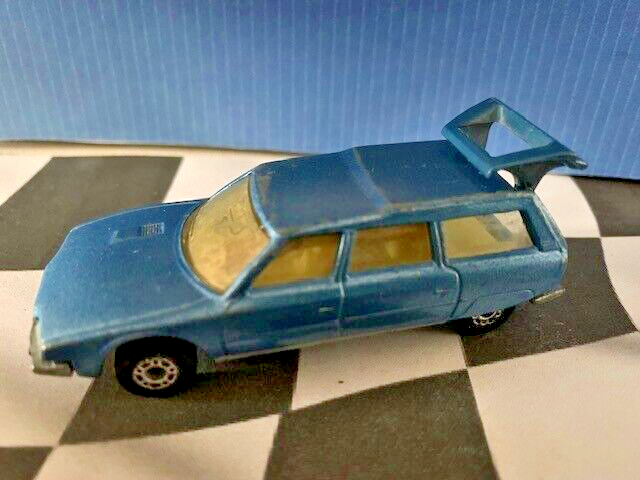 Matchbox Lesney 1979 Superfast M-12 Citroen CX BLUE Yellow