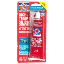 Permatex High Temp Red RTV Silicone 3oz Tube 59-9185 