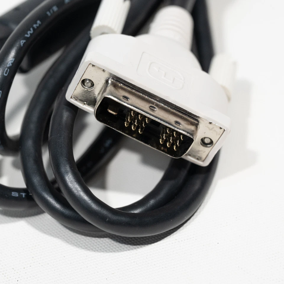 1.9m DVI to DVI Cable Male DVI-D for Monitor Computer Screen PC DVD Cord - AUS - Image 3 of 3