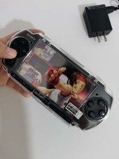 Sony PSP 3000 Vibrant Black Console Charger Battery Playstation Portable Used JP