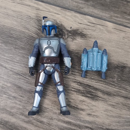 Star Wars Action Figure Lot Of 3 Darth Vader Boba Fett Tie Fighter Pilot 4" - Picture 9 of 10