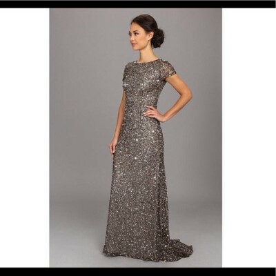 Adrianna Papell Petite Size sequin Dress UK